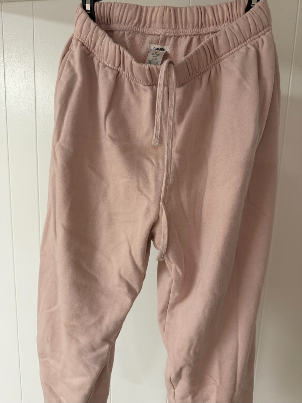Garage Kids Light Pink Drawstring Joggers